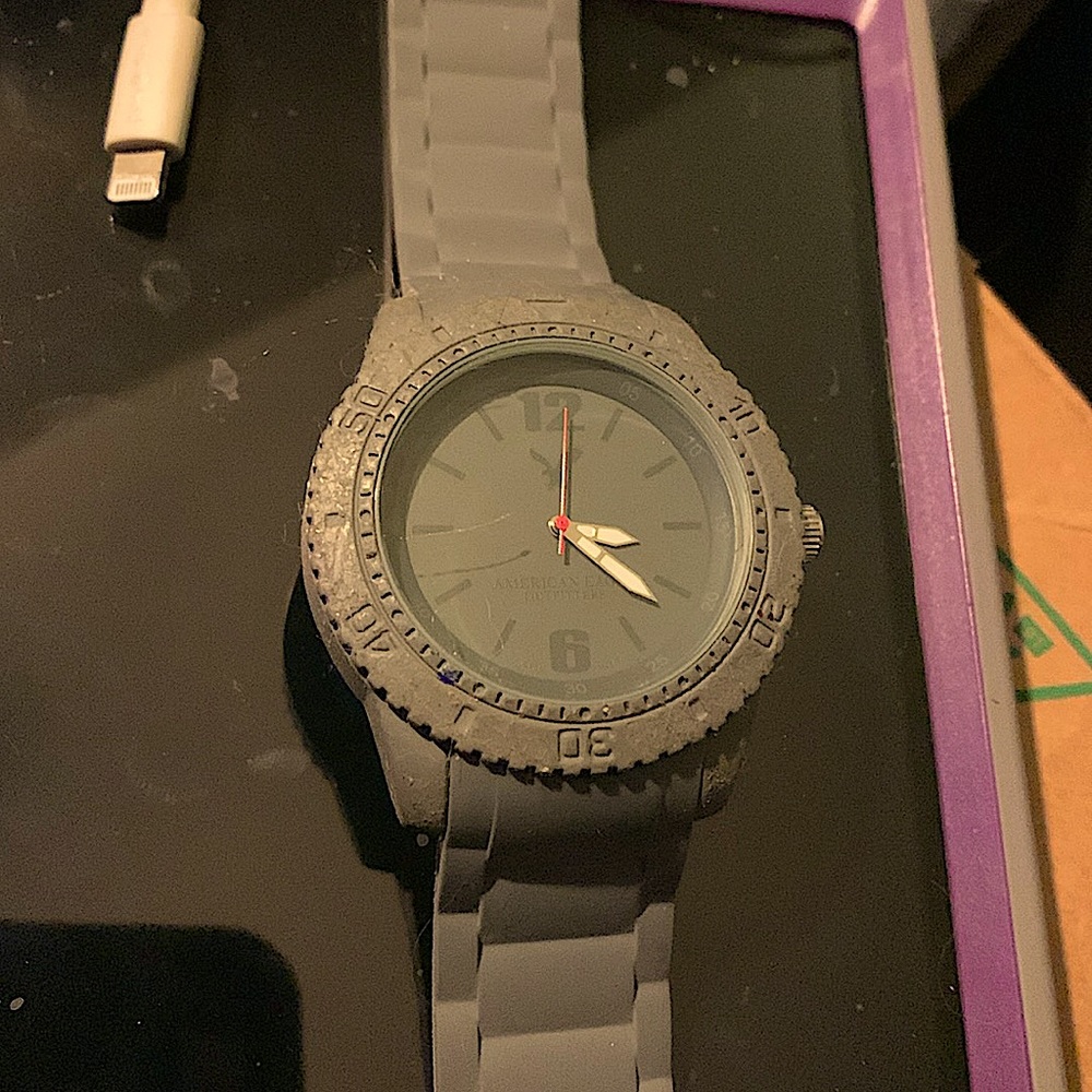 American Eagle outfitters gray watch